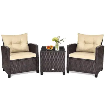 Rattan Patio Sofa Set 1