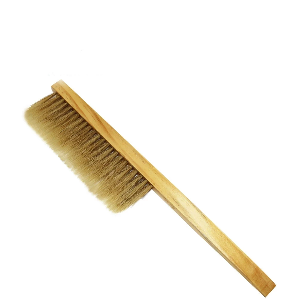 1 Pc Apiculture Honeycomb Cleaning Brush Honeycomb Sweeper Double Row Bee Brush Pig Bristle Brush Cleaning Beehive Bee Tool