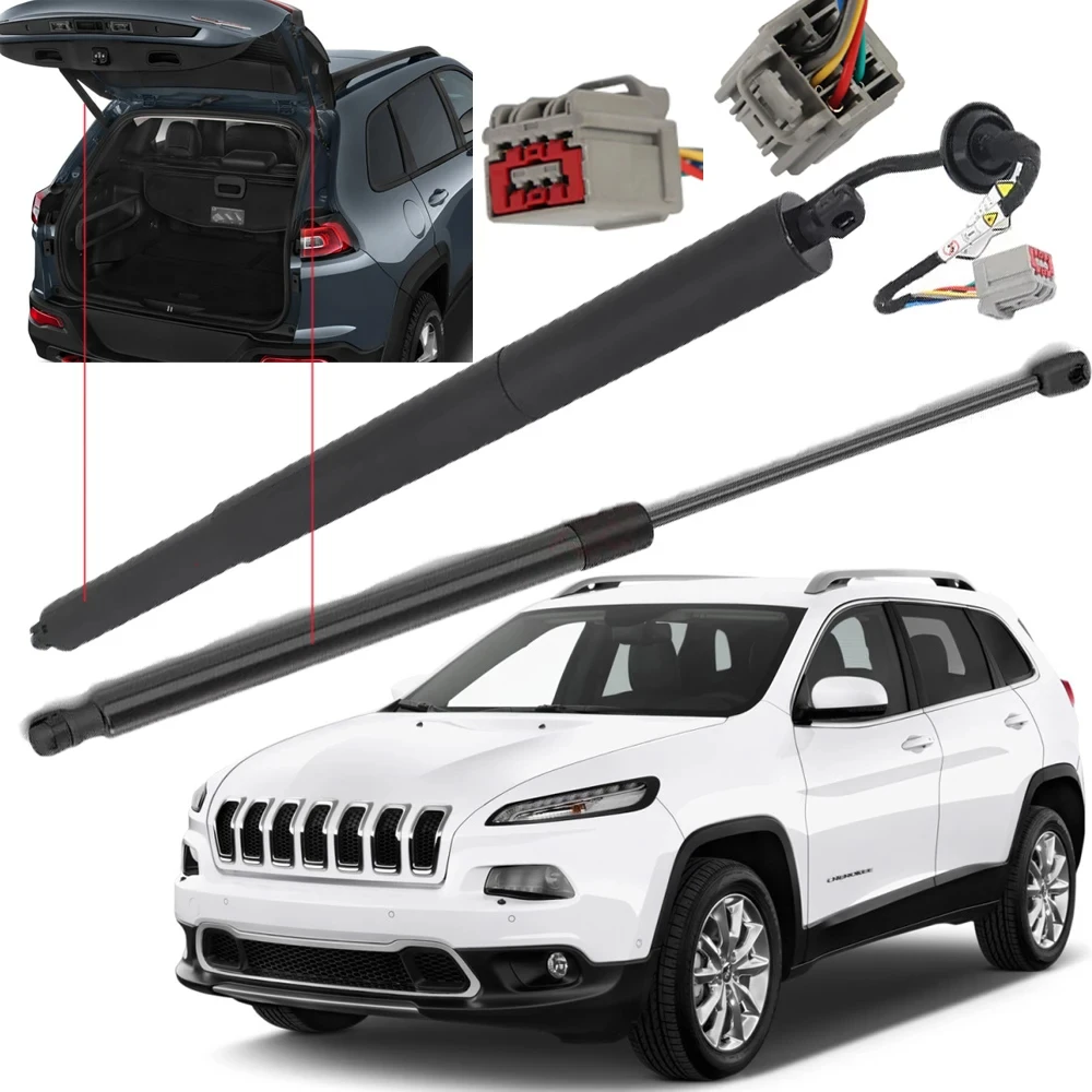 

For 2015-2019 KL Jeep Cherokee LH Tailgate Power Lift Supports RH Gas Spring Struts 68231345AC 68231345AA 68231345AB 68103066AB