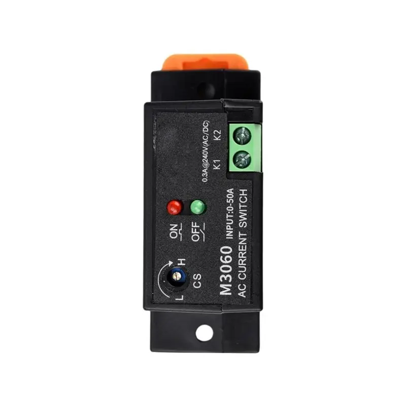 Current Sensing Switch AC Current Sensing Switch 0.2A-50A Induction Relay For Overcurrent Protection Monitoring