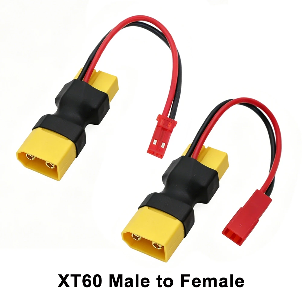1/5/10Pcs XT60 Male to Female JST Female / Male In-line Power Adapter Connector For RC Battery Lipo Model Charger Accessory