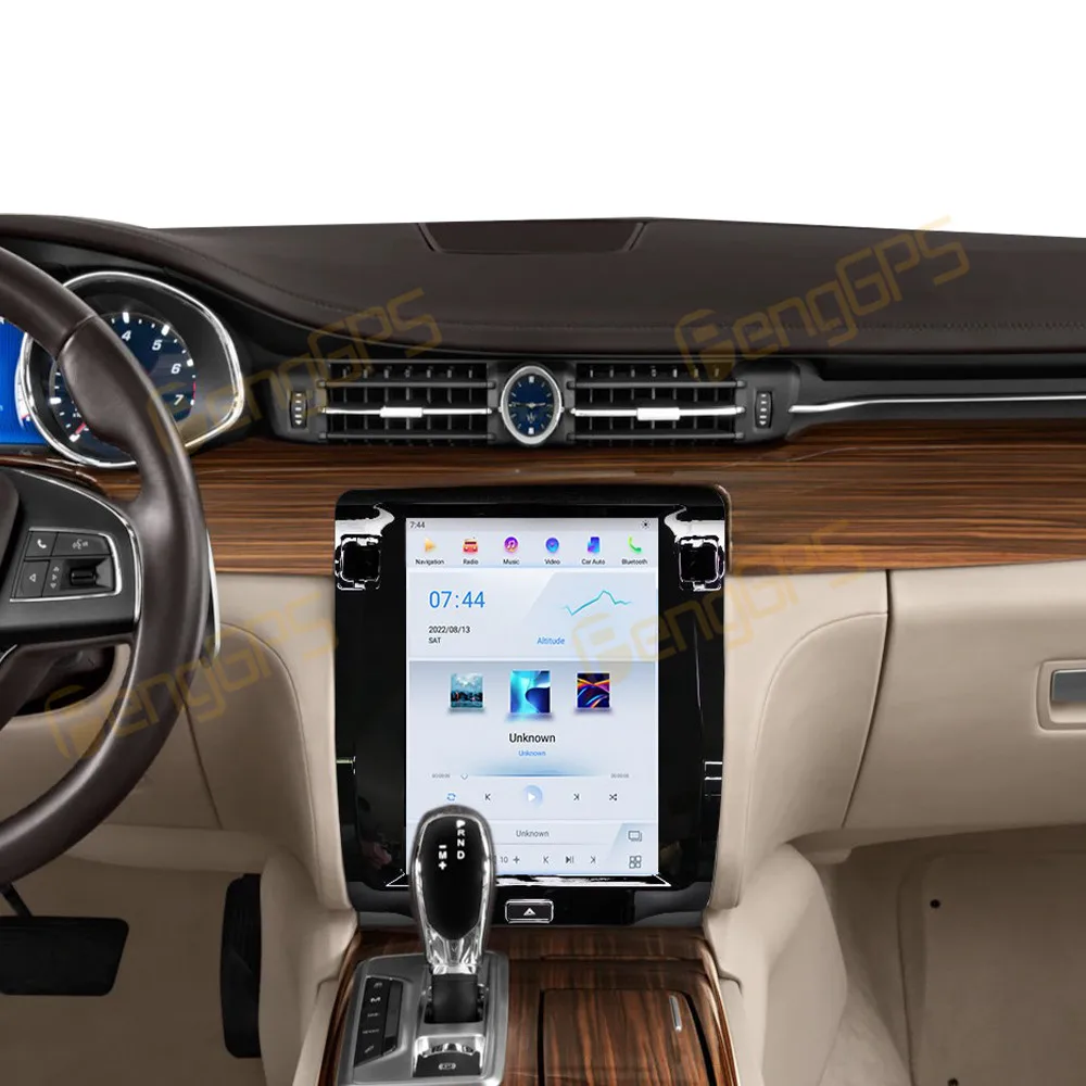 10.4 Inch Android 13 CarPlay Car Radio For Maserati Quattroporte 2013-2017 Touch Screen Multimedia Player GPS Navigation Stereo