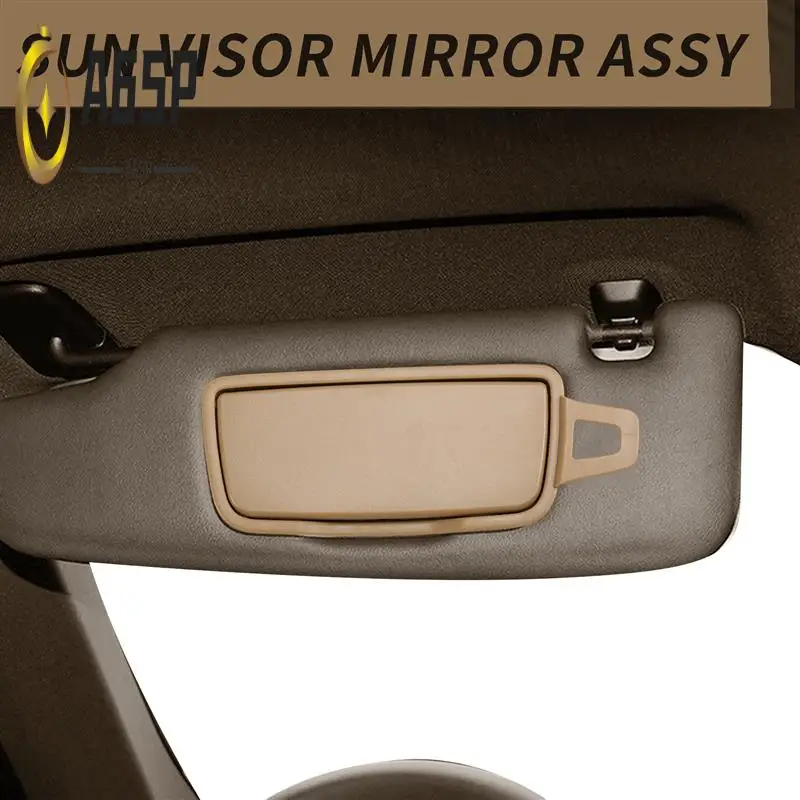 

A65P-Car Sunvisor Vanity Sun Visor Mirror Assembly For Porsche BOXSTER CAYMAN 981 982 Carrera 911 TRAGA GT3 991 992