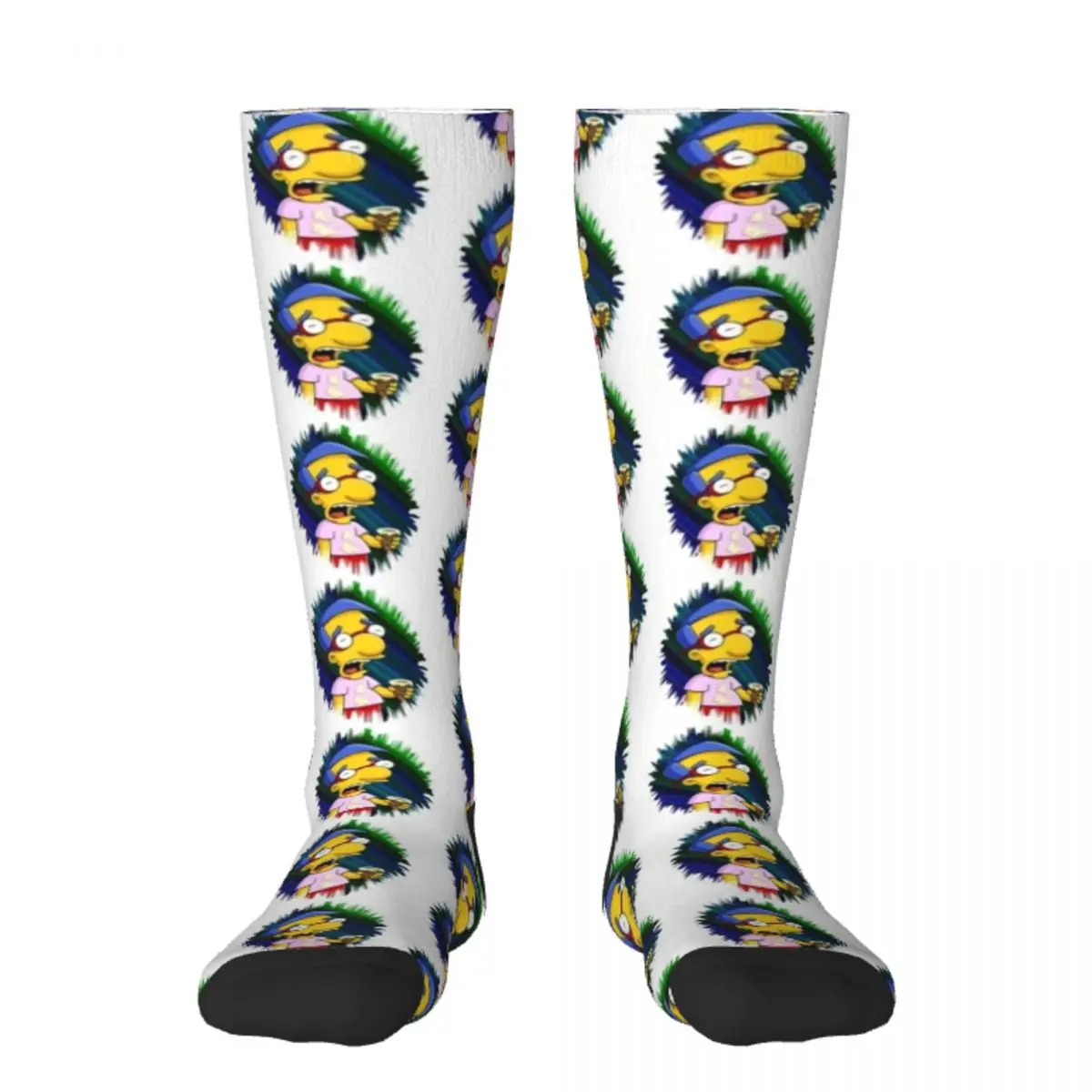 Носки sadboy milhouse Нескользящие милые носки для женщин и мужчин в рождественском стиле