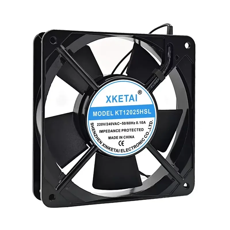 for XKETAI KT12025HSL Cooling Fan for KT12038 New High Performance Quiet Airflow Computer Case CPU Cooler Replacement Part