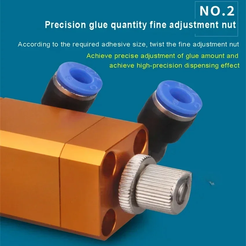 New MY-2626 Suck Back Type Dispensing Valve Dispenser Valve Accessories Anti-drip Fine-tuning Dispenser Valve 4-7Kgf/cm 0.01ml