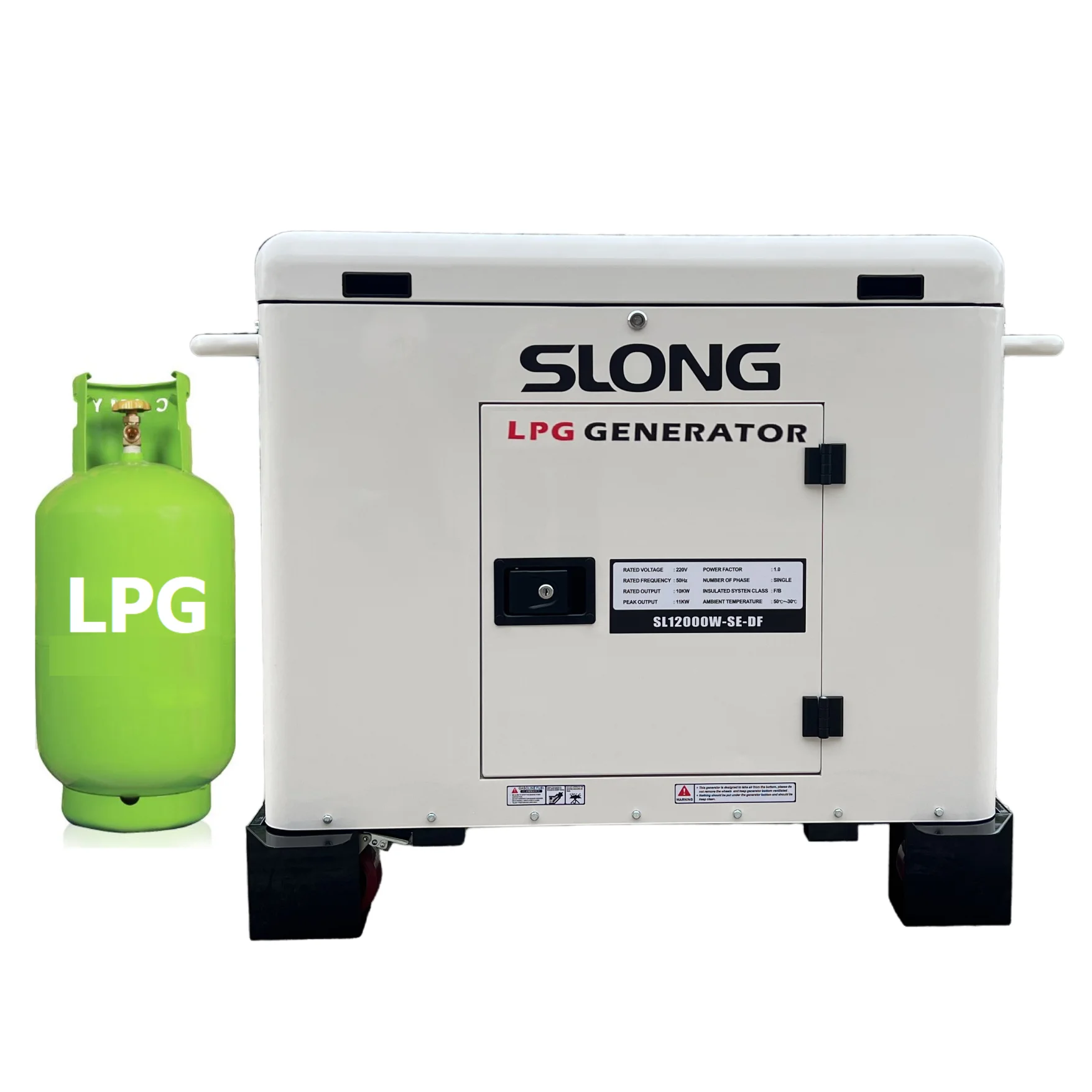 SLONG 12kw Silent Heavy  LPG Natural  Generators