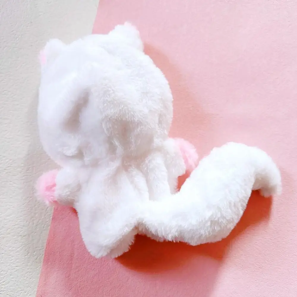 

Plush Changing Dressing Game Toy Accessories Cartoon Animal Outfit Jumpsuits With Tail 20cm Doll Clothes One-piece Garment