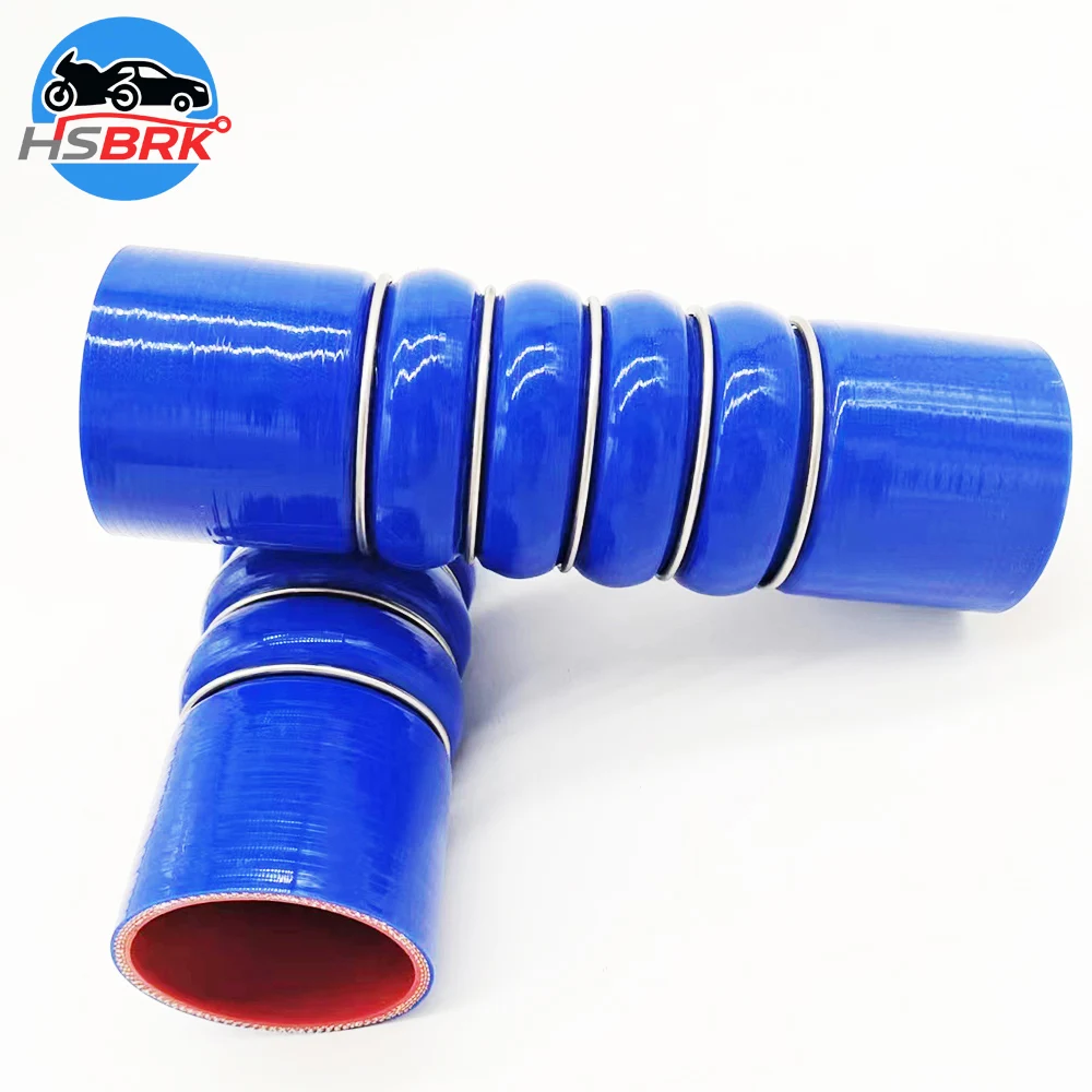 

Silicone Hump Hose ID45-110mm Turbo Intercooler Silicone Coupler High Temp 300°C Pressure Resistant Pipe Car Modification