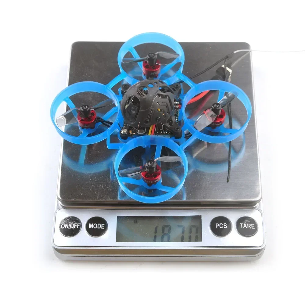 Random Color HappyModel Mobula6 ELRS 1S F4 5A 2.4G RX AIO Nano3 200mW 0702 26000KV 65mm FPV Brushless TinyWhoop Drone