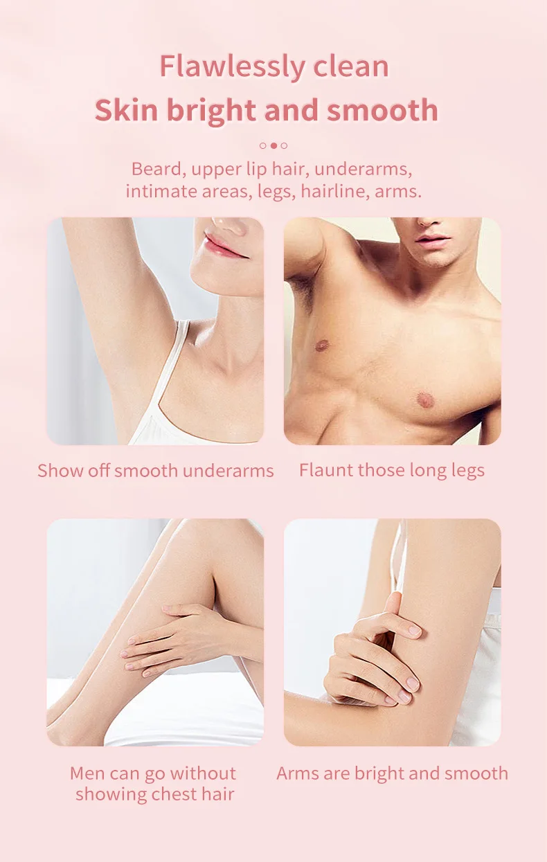 2-in-1-Damenrasierer, elektrischer Damenrasierer, wasserdichter Bikini-Gesichtstrimmer, schmerzlose Haarentfernung für Mädchen, Unterarm, Bein, Körper, Arm – Detail 7
