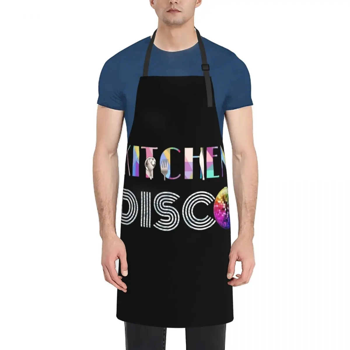 

kitchen DISCO Apron barber men men's barbecue christmas bib Apron