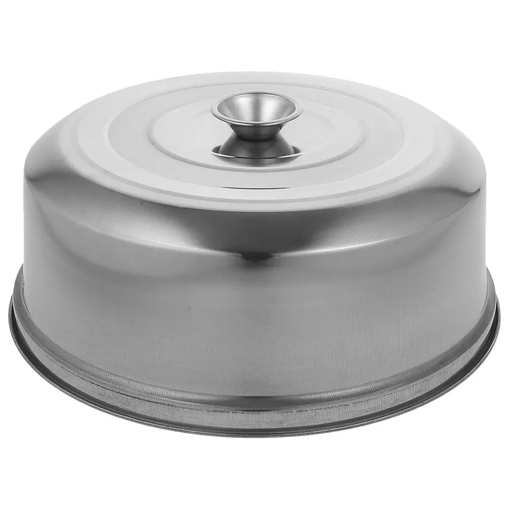 Stainless Steel Steamer Cover with Thickened Handle – Multipurpose Cooking Lid for Grilling, Steaming, Buns, Home & School