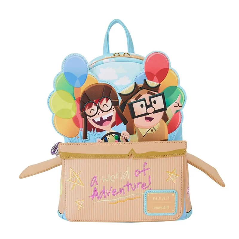 2 estilos Loungefly Pixar Up 15o Aniversario Spirit of Adventure Mini Mochila