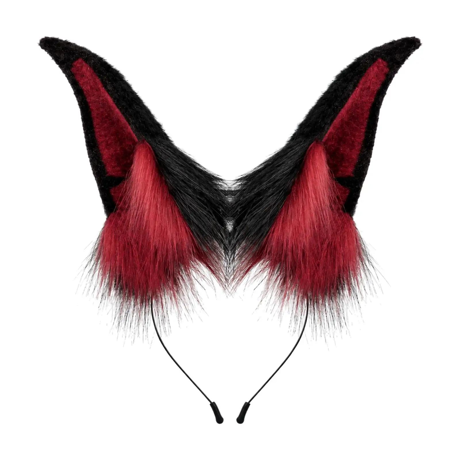 Faux-Hair Animal-Ear Headband Versatile Animal Ears Headband Hair Accessory Photography Prop One Size Fits Most for Cosplayers