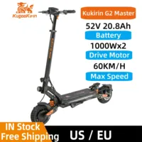 2025Kukirin G2 Master Electric scooter1000W*2 Dual Motor 52V 20.8Ah60km/h Hydraulic shock Absorber G2Master Electric KickScooter