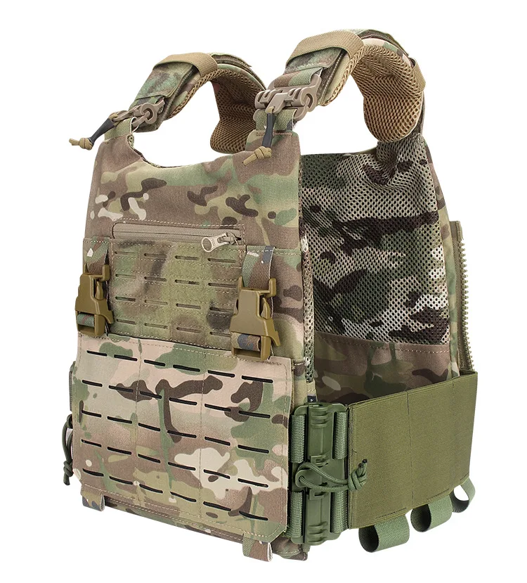 Tactical Quick Release Cummerbund Side Cover for FCSK JPC Plate Carrier, Elastic MOLLE Vest Gear Expansion Accessory