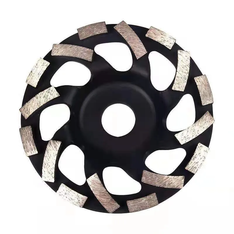180MM Diamond Special-Shaped Grinding Wheel Thickened Stone Grinding Disc Marble Cement Concrete Floor Grinding Disc