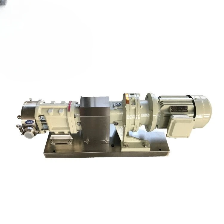 

Double-Lobe positive displacement pump High quality Cam Rotor Pumps Variable speed motor rotary lobe pump