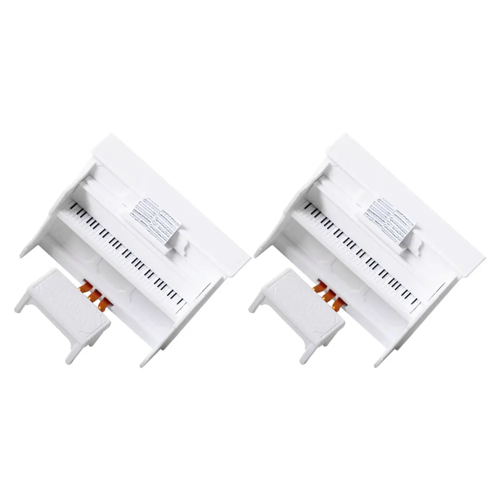 2 sets Mini Rechtop Decor Poppenhuis Landschap Rekwisieten Miniatuur Accessoires Kruk Model Meubels voor Slaapkamer