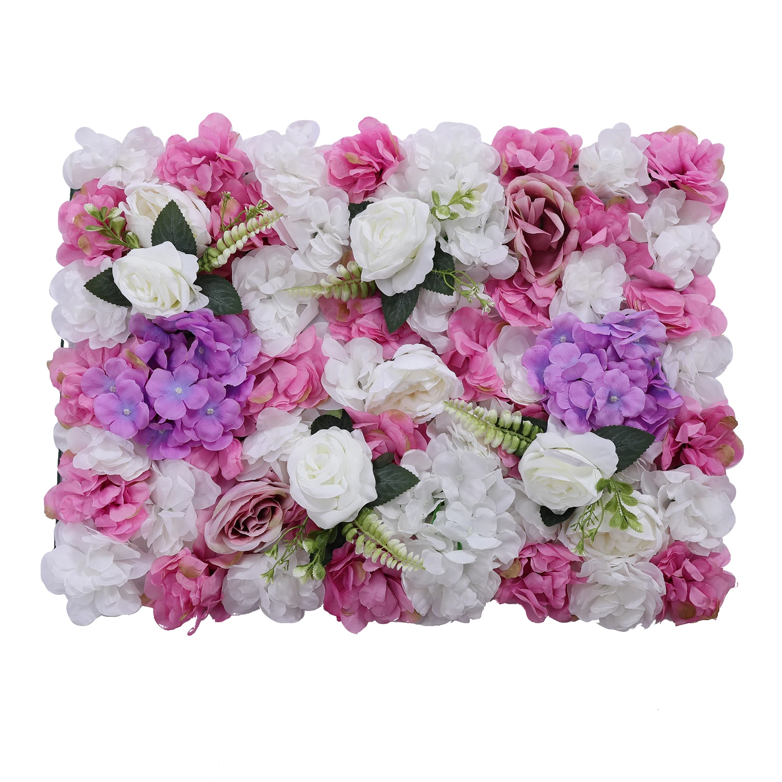 6 Plant Flower Walls - White Autumn Purple Big Beautiful Peony Rose Leaf Grass