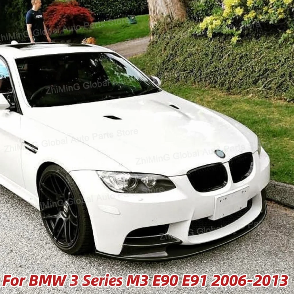 

Для BMW 3 серии M3 E90 E91 E92 E93 2006-2013 Автомобильный передний бампер, защита для губ, спойлер, канистры, диффузор, комплект кузова, сплиттер