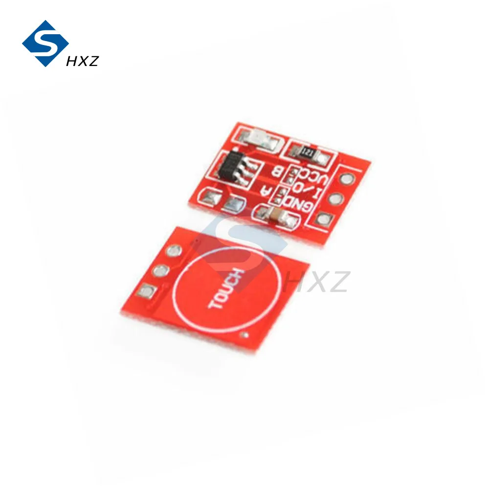 10Pcs/5Pcs NEW TTP223 Touch Button Module Capacitor Type Single Channel Self Locking Touch Switch Sensor 2.5V-5.5V for Arduino