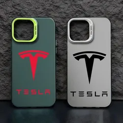 Custodia per telefono T-Tesla New Energy Driving per Samsung S24 S23 S22 S21 S20 PLUS Ultra Fe NOTE 20 Soft Luxury Colorful Shell