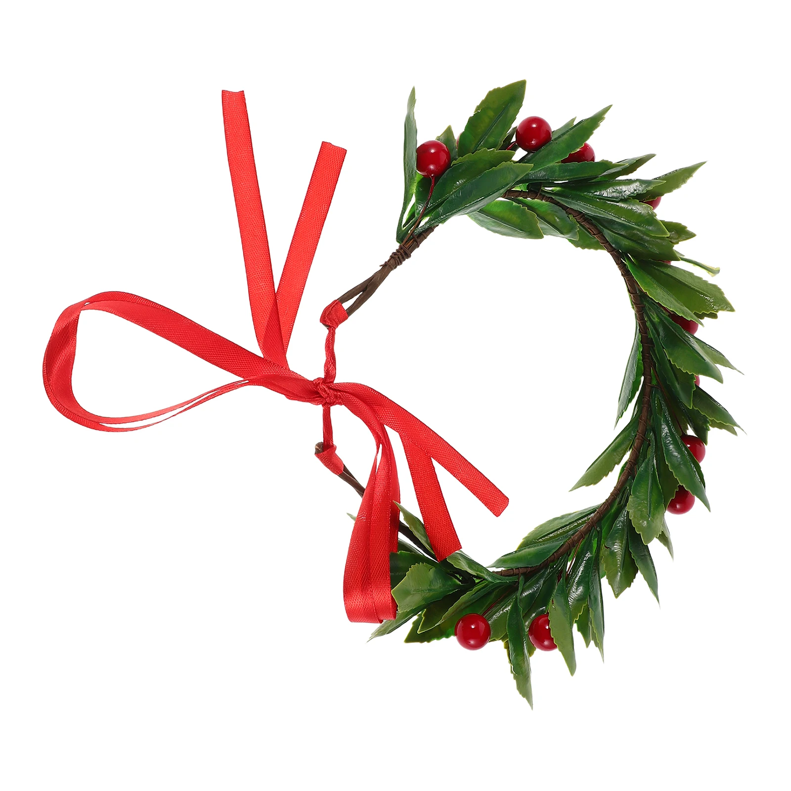 

Christmas Wreath Front Door Artificial Berry Bridal Headdress Holiday Home Decoration Lightweight Realistic Berries Wedding Hair