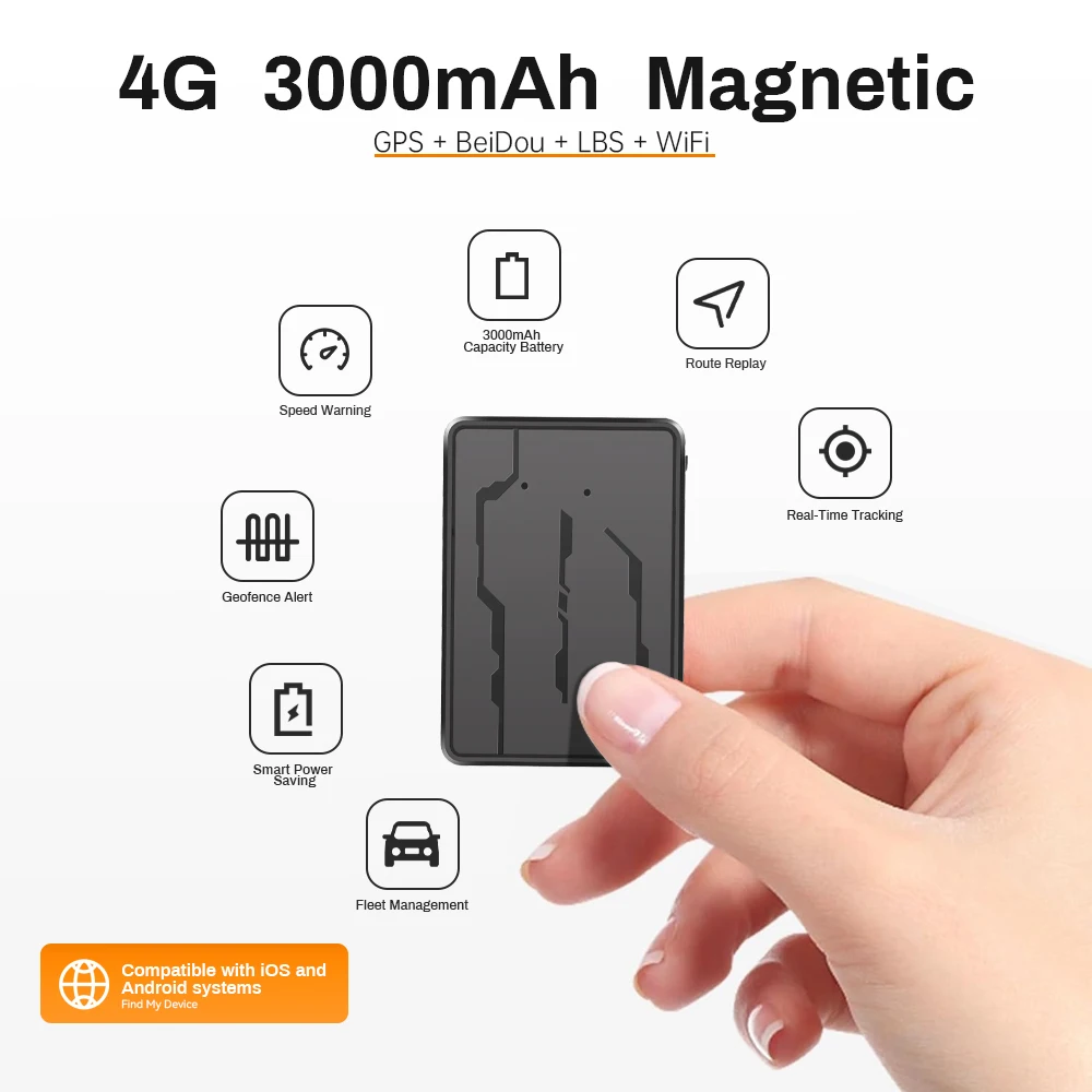 Mini Wireless global 4G Car Gps Tracker Without Monthly Subscriptions OTA Remote Upgrades Locator lifetime No Subscription Fee