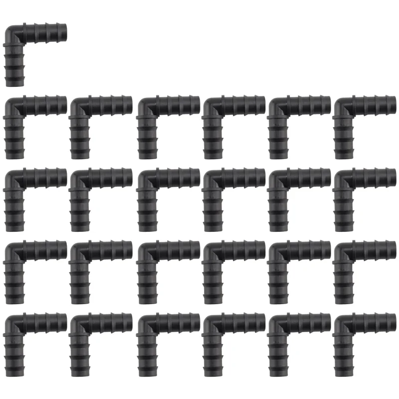 

ABDJ-упаковка из 200 штук, 1/2 дюйма, колено 90 градусов, обжимной фитинг Pex, пластиковые фитинги Pex, колено (1/2 дюйма, 200 шт.)