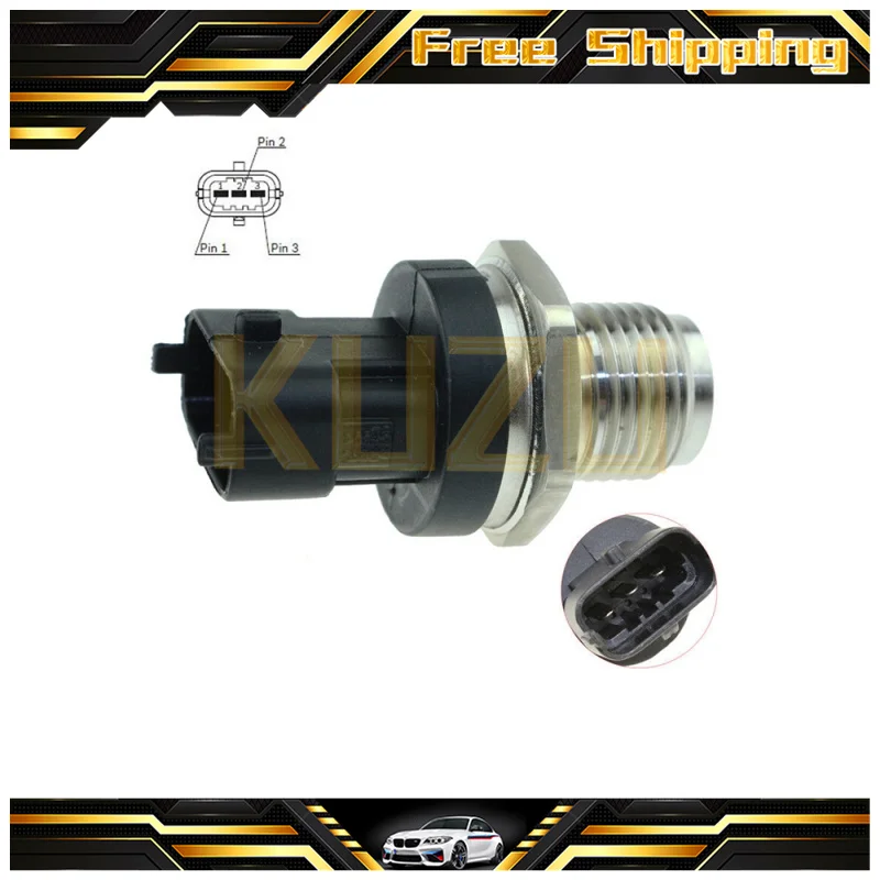 0281006309 0 281 006 309 Common Rail Fuel Injection High Pressure Sensor Regulator For 14-16 Jeep Grand Cherokee Ram 1500 Eco