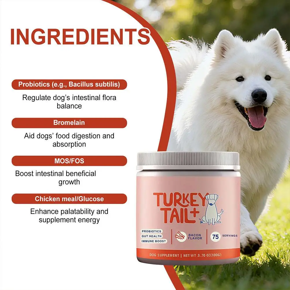 100G Dog Probiotic Soft Granules For Gut Health-Gentle Nourishment Promotes Smooth Digestion Boost Absorption Supports
