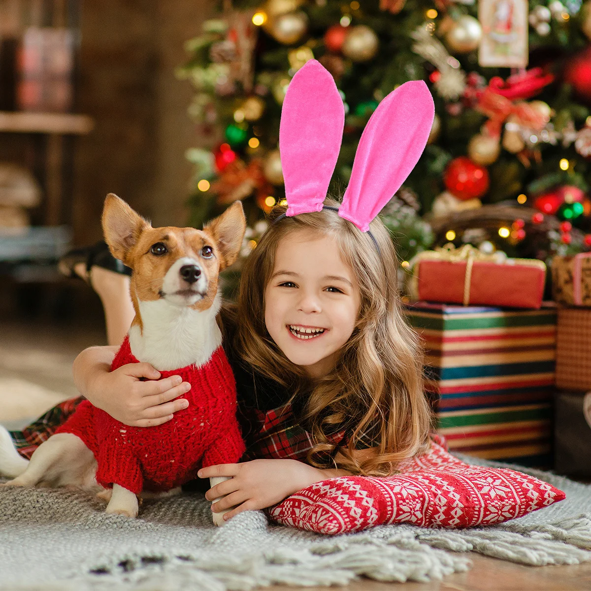 2 قطعة آذان أرنب طويلة عقال مرونة عالية الدعائم الطرف لحفلة تنكرية أداء الشعر هوب ملحق تصفيف الشعر