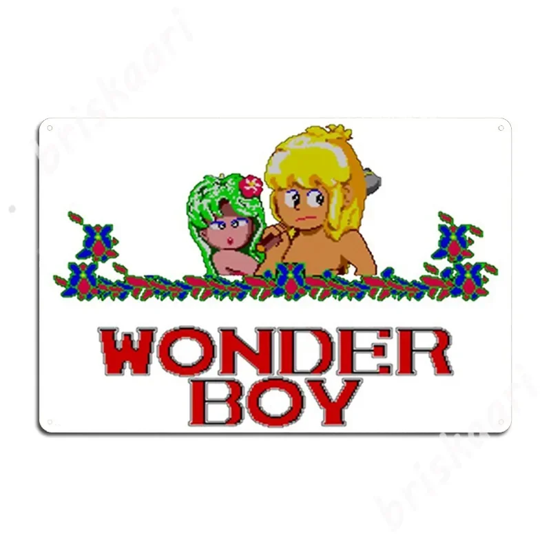 Wonder Boy Metal Signs Wall pub pub Garage create Plaques Tin sign Posters