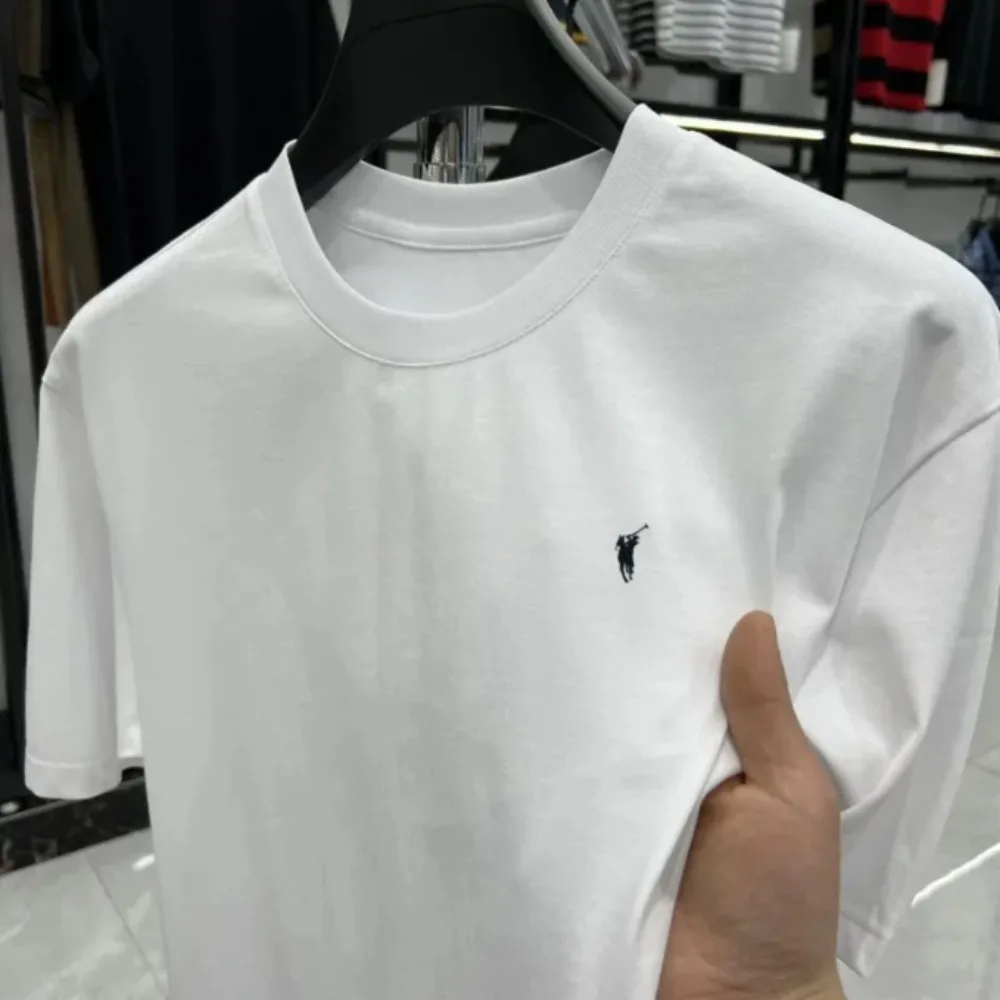 

Футболка с короткими рукавами American Outdoor Sports Pony, повседневный летний свободный и модный топ для мужчин и женщин