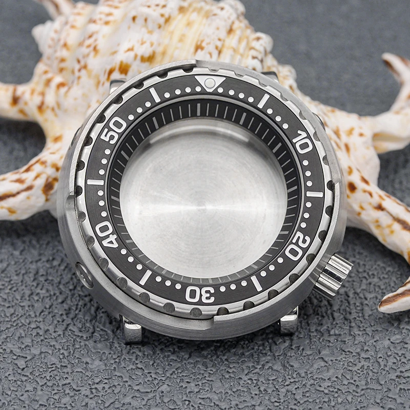 

Seiko NH35 Dial Tuna Canned Watch Case for Monster Tuna Marinemaster Prospex SNE497 SNE518 SNE535 Fits NH35 NH36 Movement