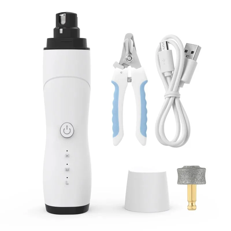 

New Professional Pet Nail Care Kit-Dog and Cat Nail Clippers Electric Pet Nail Grinder