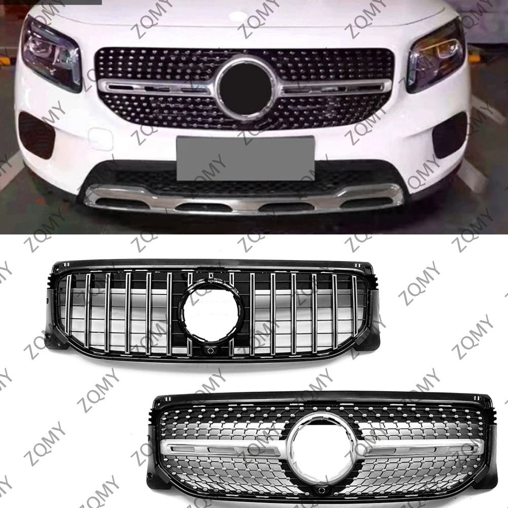 Auto Voorbumper Grille Center Panel Styling Bovenste Grill Voor Mercedes-Benz GLB-Klasse W247X247 GLB250 2019 2020 2021 2022