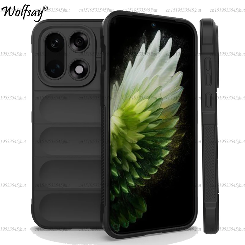 Shockproof Phone Case For OnePlus 15 Case Anti-knock Anti-Slip Soft Silicone Back Cover For OnePlus 15 Case For OnePlus 15 Funda