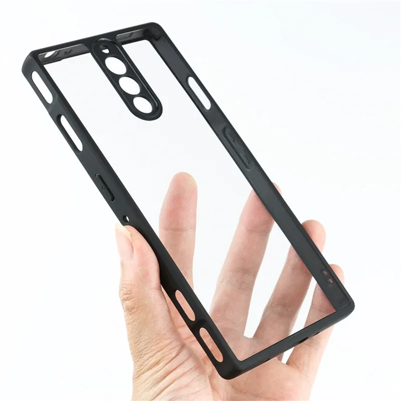 For Nubia Redmagic 8 Pro Case Nubia Redmagic 8 Cover Soft TPU Frame PC Bumper Shield Phone Cases For ZTE Nubia Red magic 8 Pro