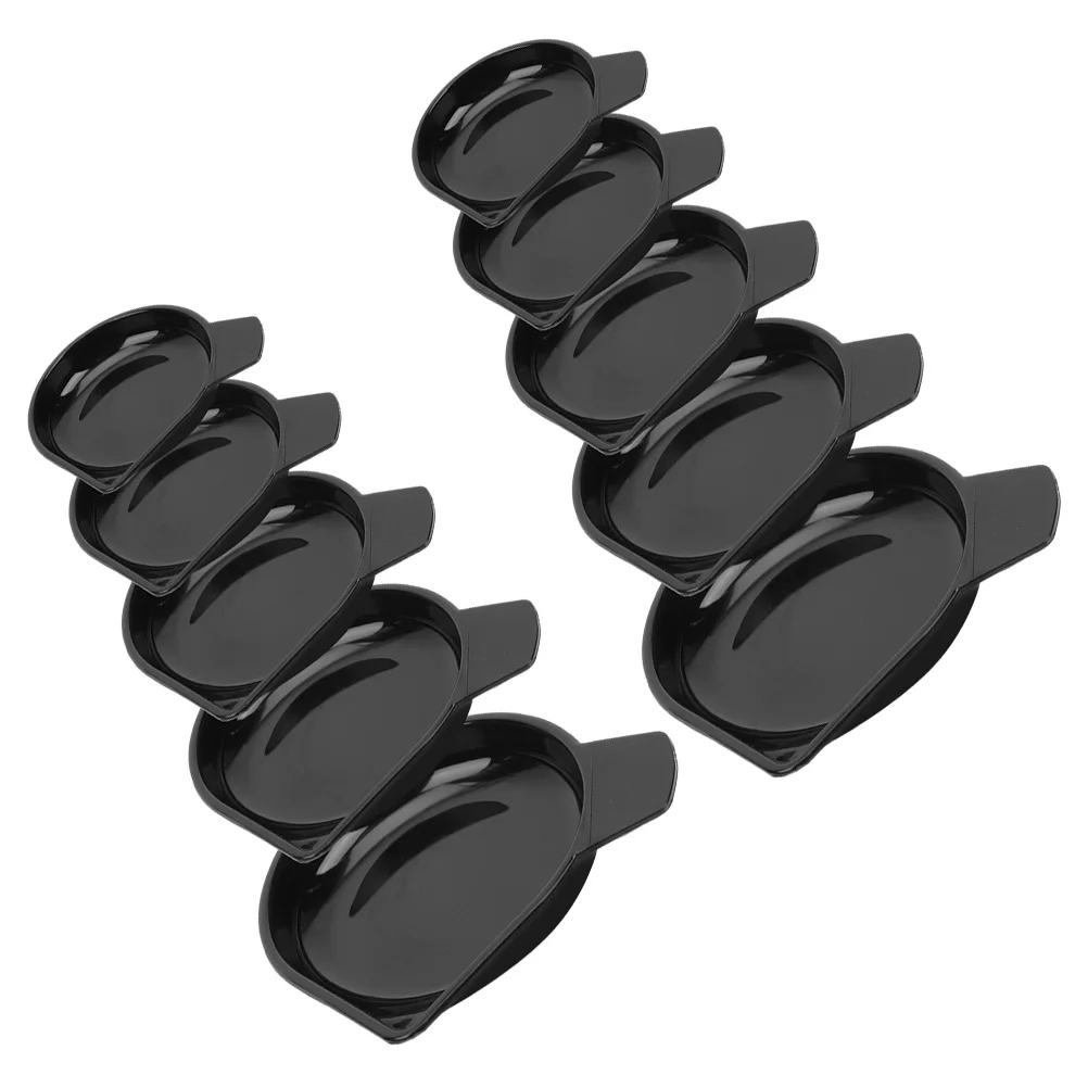 

10 Pcs Electronic Weighing Disc Digital Scale Dishes Boats Stone Bowl Pp Plastic Kitchen Scales Pan