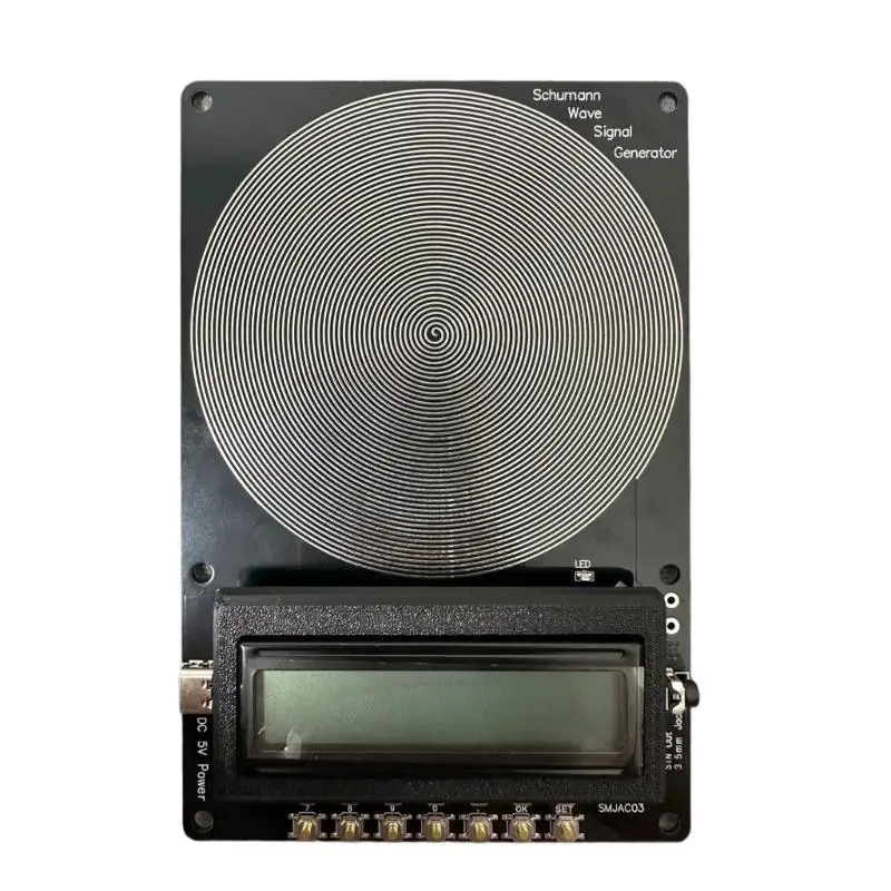 

R53C Генератор синусоидальных волн Шумана 7,83 Гц с программируемым контролем частоты и технологией защиты от помех