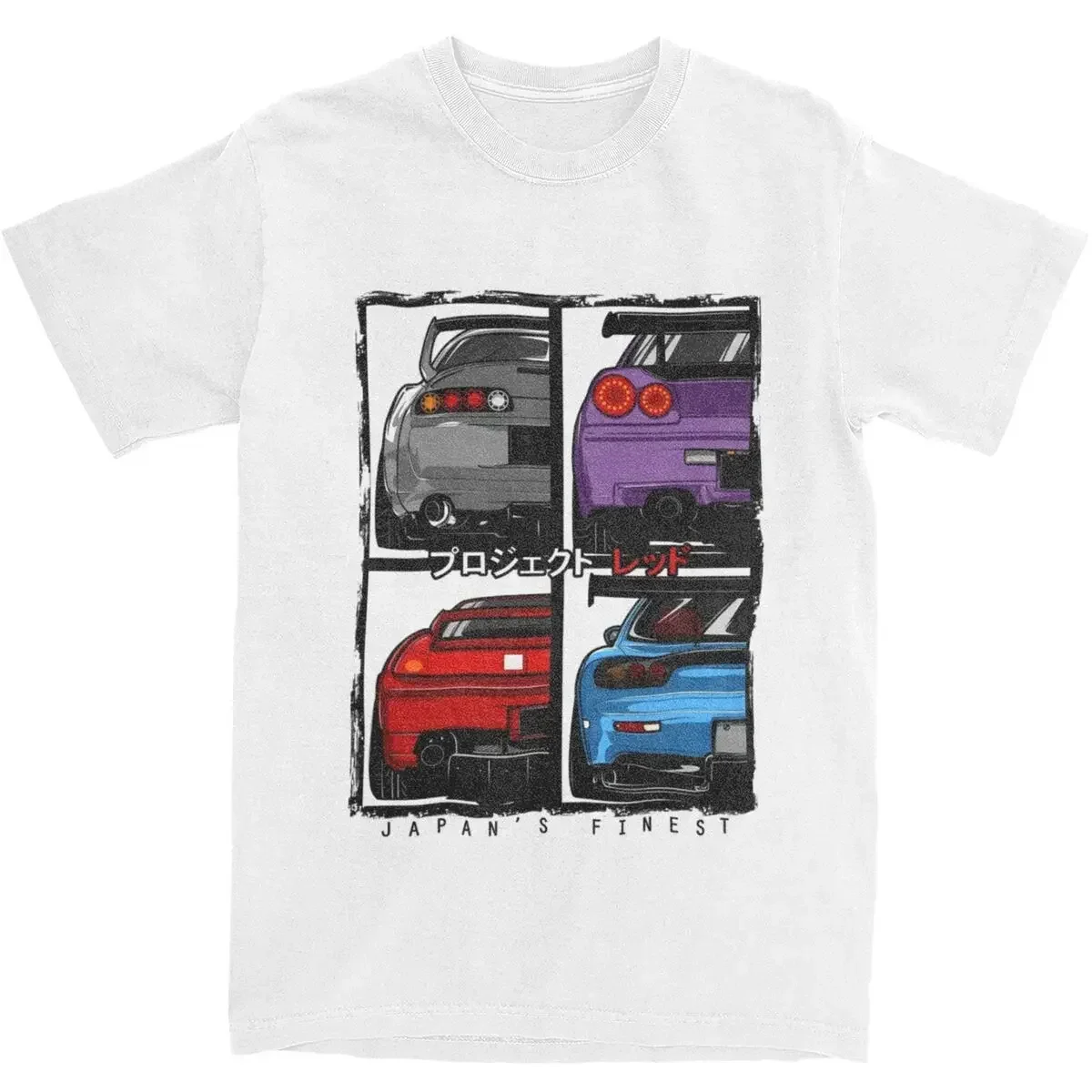 Jdm R34 Nsx Fd3S Rx7 Skyline Gtr For Men Women T Shirt Gt-R Sports Car Apparel Tee Shirt T-Shirts Pure Cotton Gift Clothes