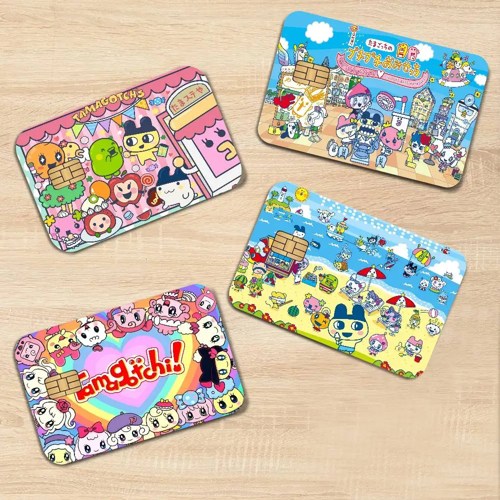 Classic Virtual Pet T-Tamagotchi Game Anime Sticker Film Skin Cover Case for Small Large No Chip Debit Credit Card Front Side