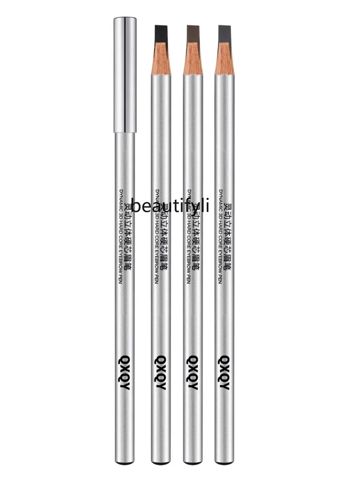 Clear roots, light three-dimensional hard core eyebrow pencil, waterproof, sweat-proof, long-lasting and non-smudging