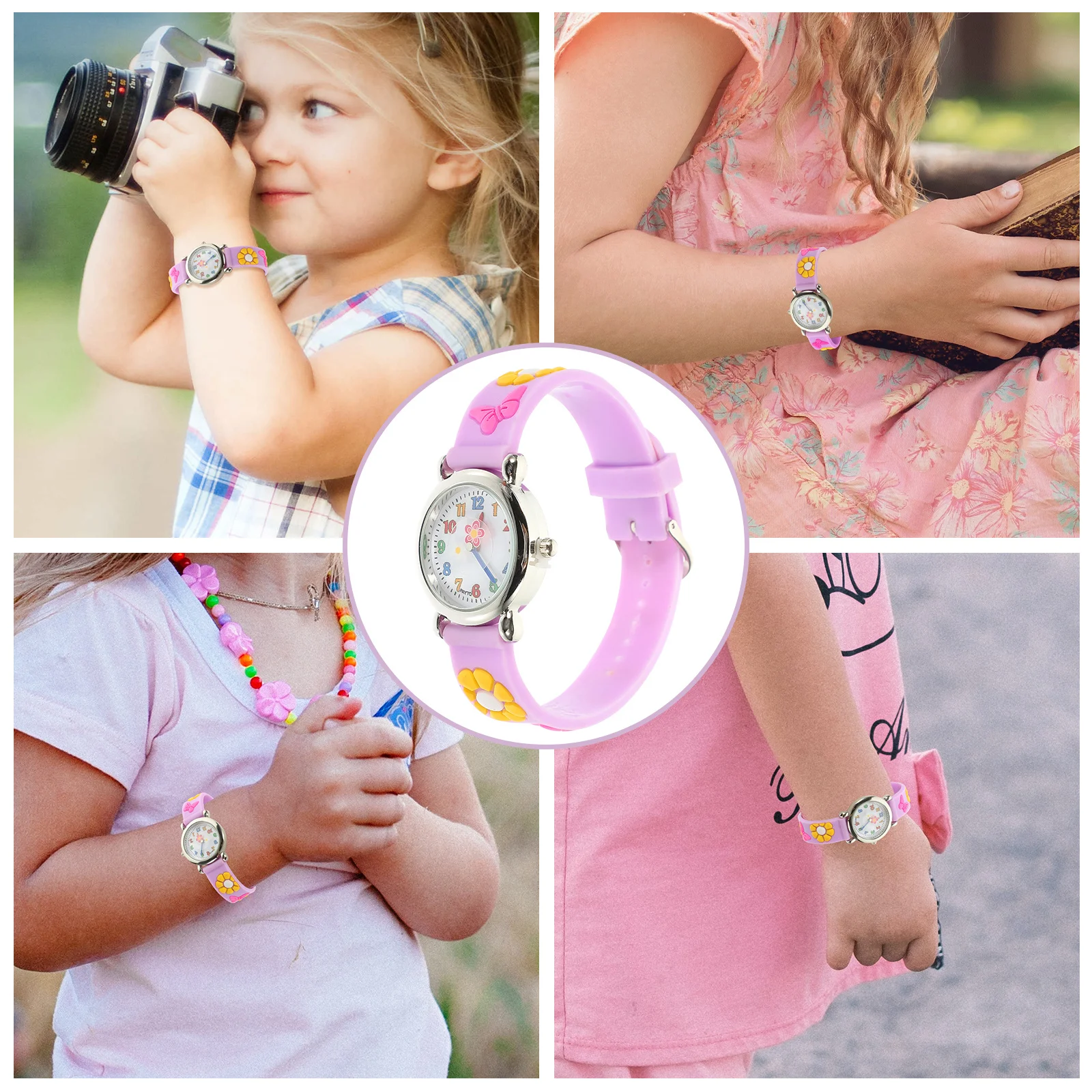 DEARMAMY Digital Wrist Watch for Boys Stop Function Display Decorative Timepiece