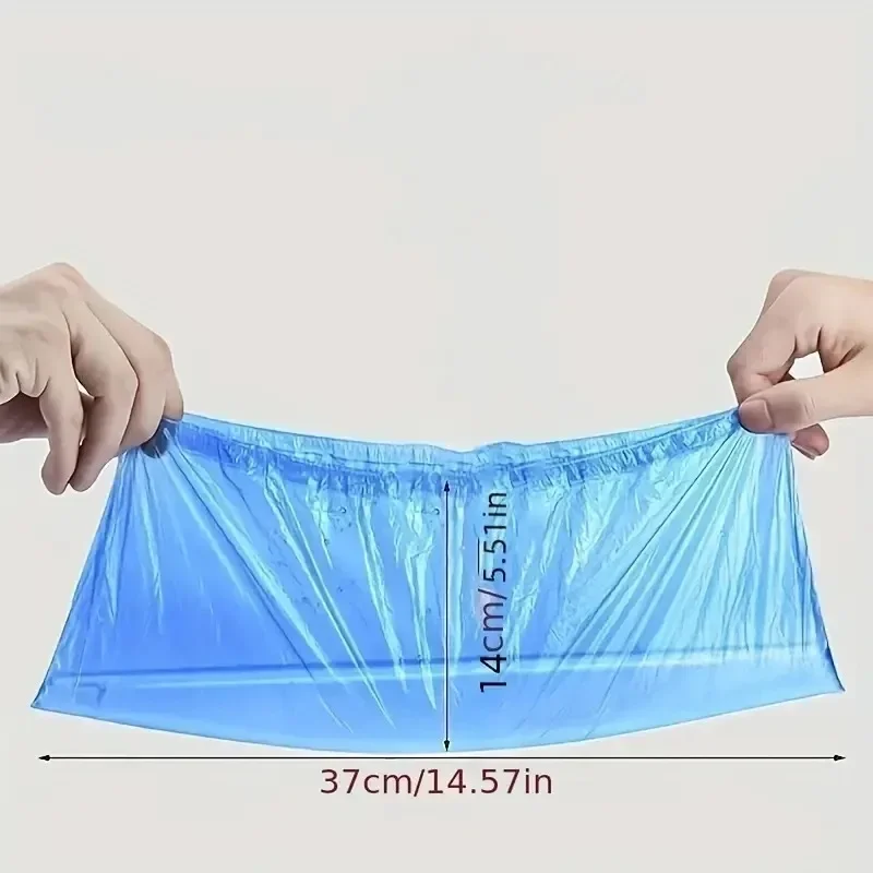 100/300 قطعة غطاء الحذاء المضاد للماء القابل للتصرف البلاستيك عدم الانزلاق غطاء للقدم داخلي الجرموق المطر الطين واقية غطاء الحذاء #6