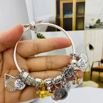 925純銀哈利波特系列吊飾手鍊飾品 8 最佳銷售 潘朵拉哈利波特 - №4