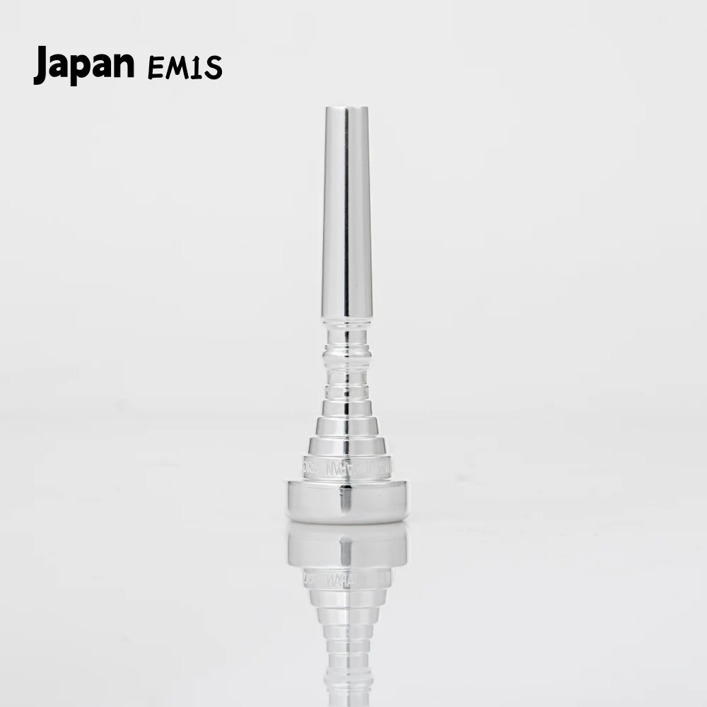 Bocal de Trompete Profissional Master Signature Style EM1S de Alta Qualidade para Iniciantes - Acessório de Trompete Musical 1C Japão